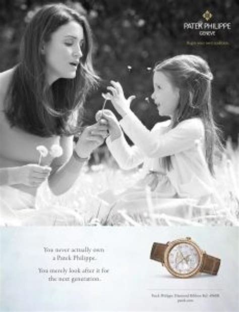 unity marketing patek philippe|patek philippe watch advertising.